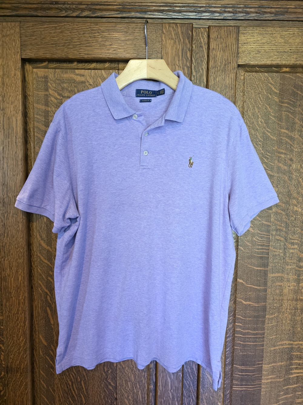 Polo Ralph Lauren Men's Classic Fit Short Sleeve Polo Shirt - L
